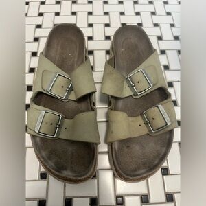 Birkenstock Women's Sandals in Olive Green